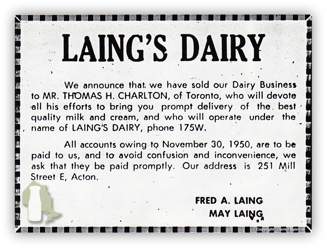 December 7, 1950 Newspaper Advertisement - Darren Spindler