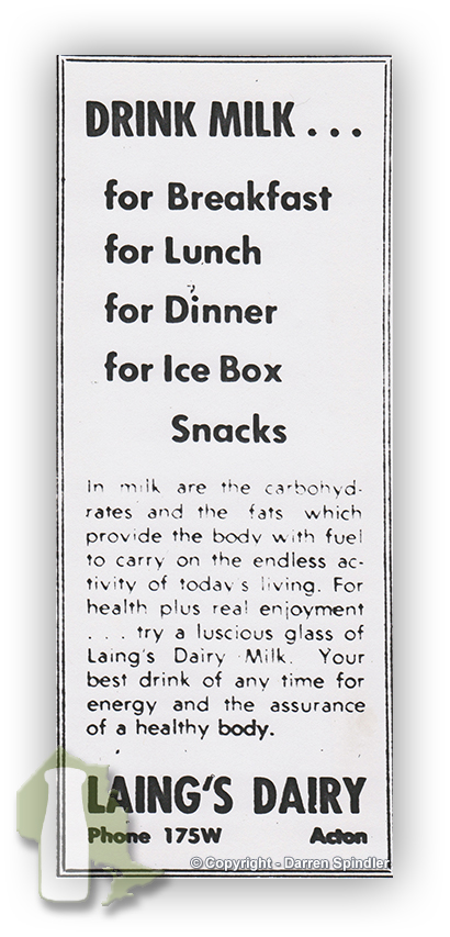 March 1, 1951 Newspaper Advertisement - Darren Spindler