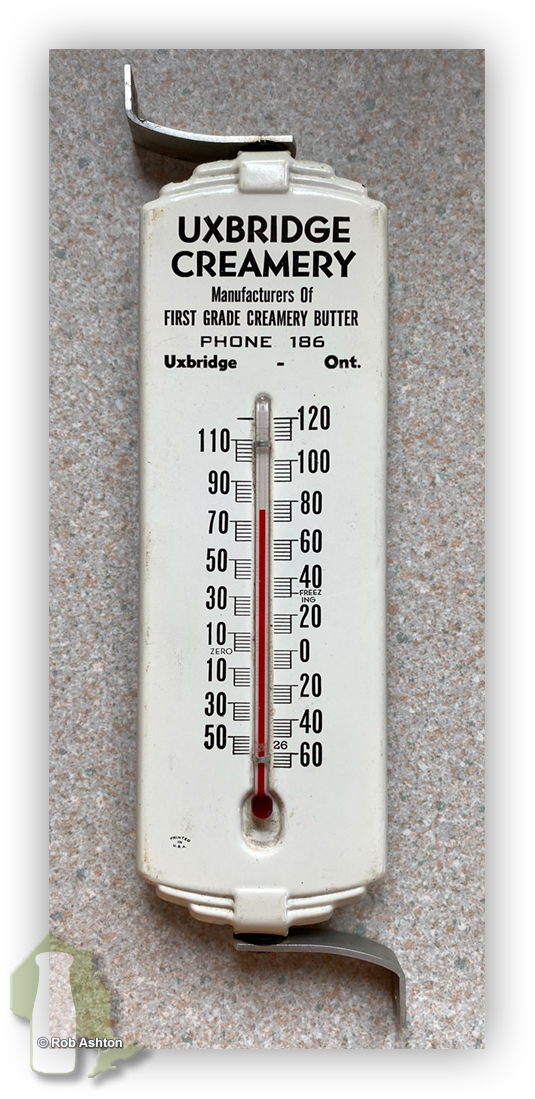 Thermometer - courtesy Robert Ashton